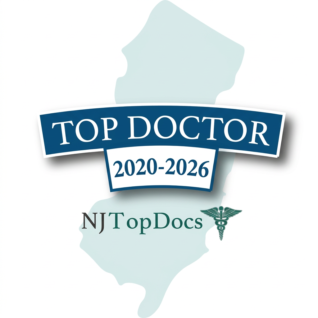 Top Doctor 2020–2026 — NJ Top Docs award