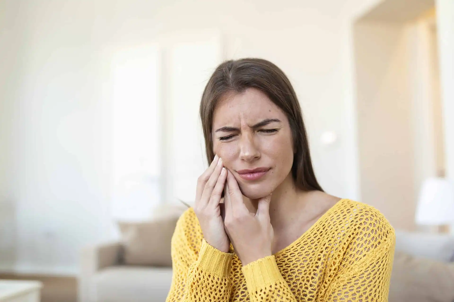 Reduced jaw pain and tension